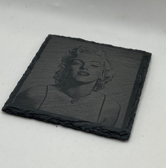 Marilyn Monroe Slate Coasters (Set of 4 or Single)