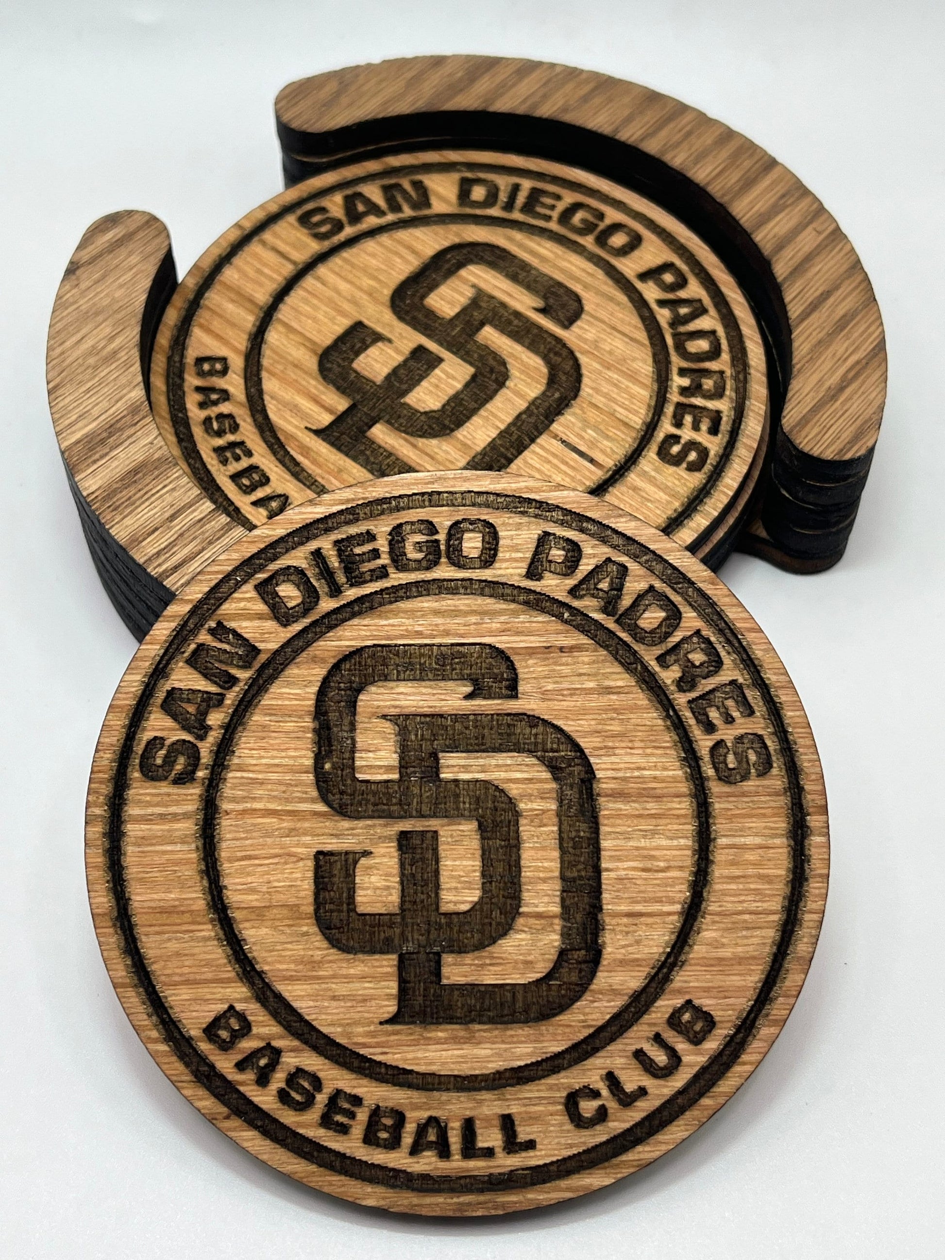 San Diego Padres Coaster Set (Set of 4):Slam Diego Style