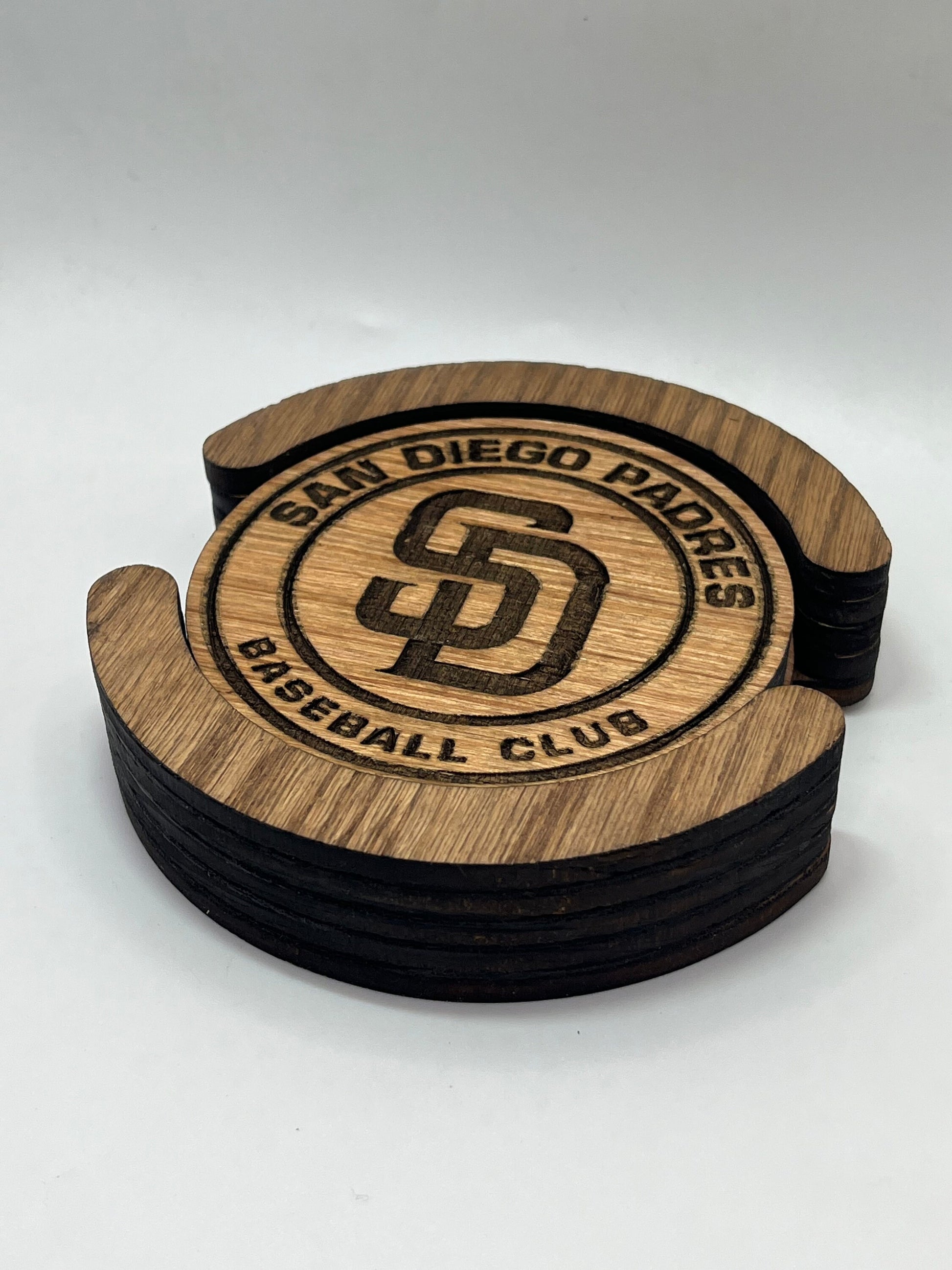 San Diego Padres Coaster Set (Set of 4):Slam Diego Style