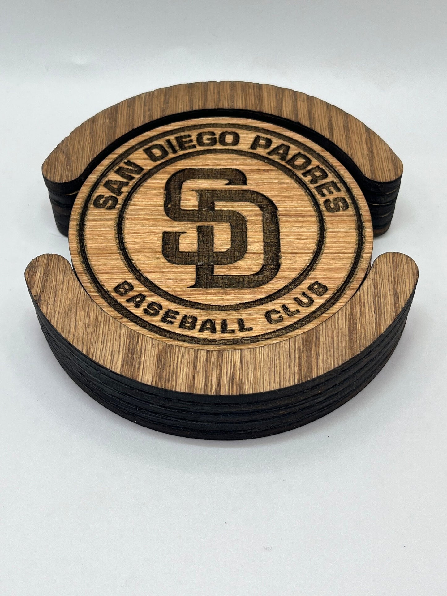 San Diego Padres Coaster Set (Set of 4):Slam Diego Style