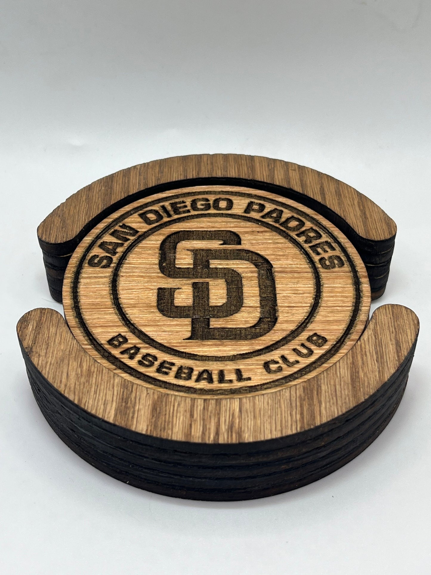 San Diego Padres Coaster Set (Set of 4):Slam Diego Style