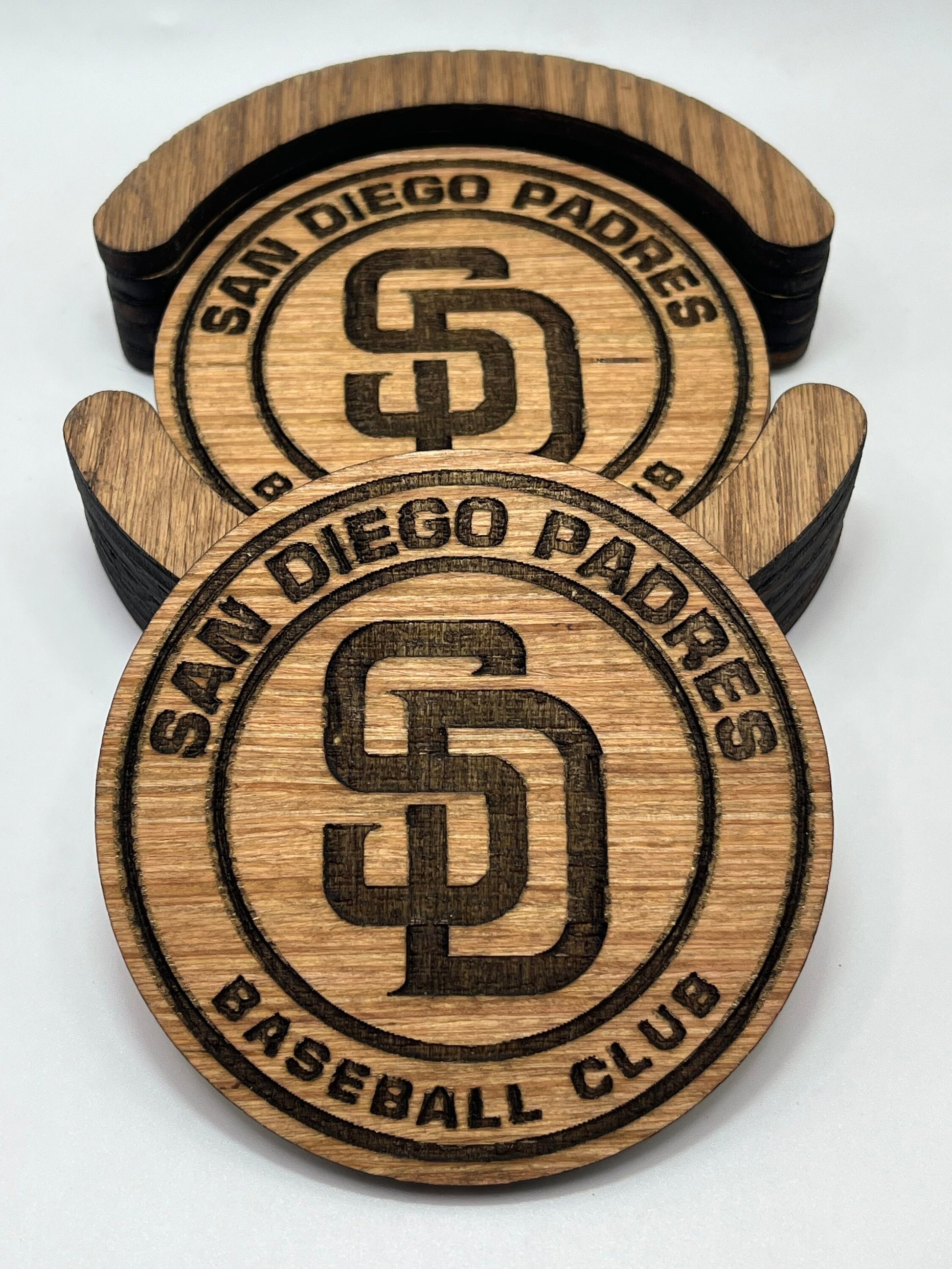 San Diego Padres Coaster Set (Set of 4):Slam Diego Style