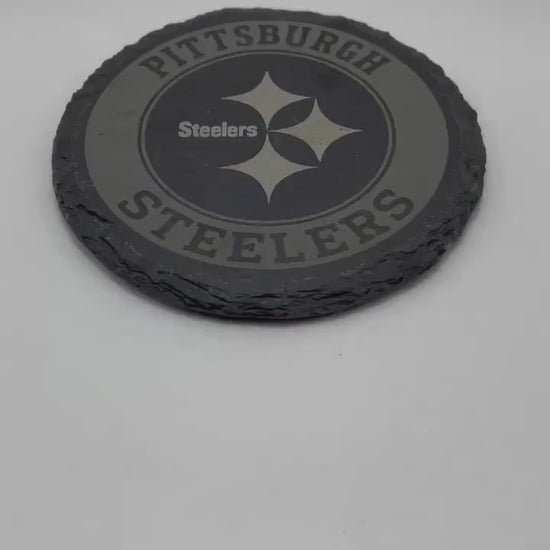 Pittsburgh Steelers Slate Coaster Set (Single or Set of 4)