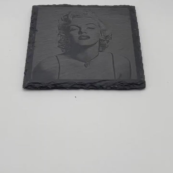 Marilyn Monroe Slate Coasters (Set of 4 or Single)